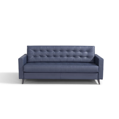 Beloit 82'' Leather Sleeper Sofa