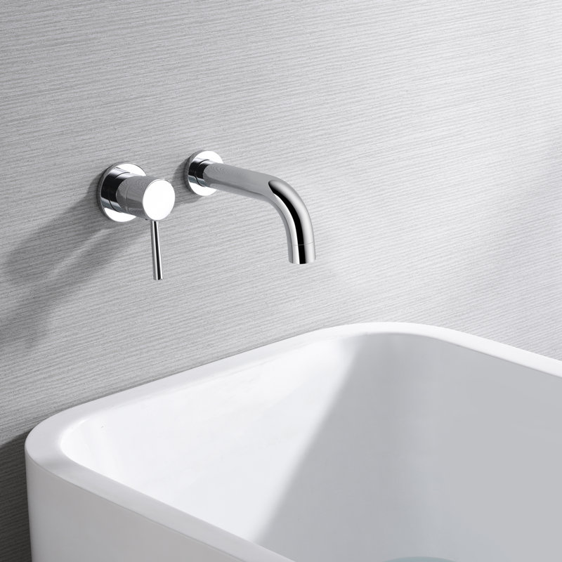 1 Handle Bathroom Bath Faucet, Chrome