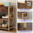 Console Table With Drawer Shelves Narrow Entryway Table With Storage Metal Frame Sofa Table