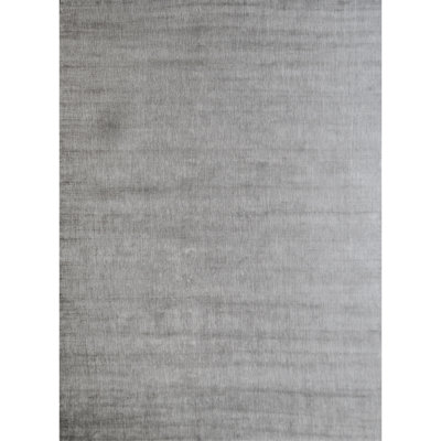Tencel Area Rug in Gray