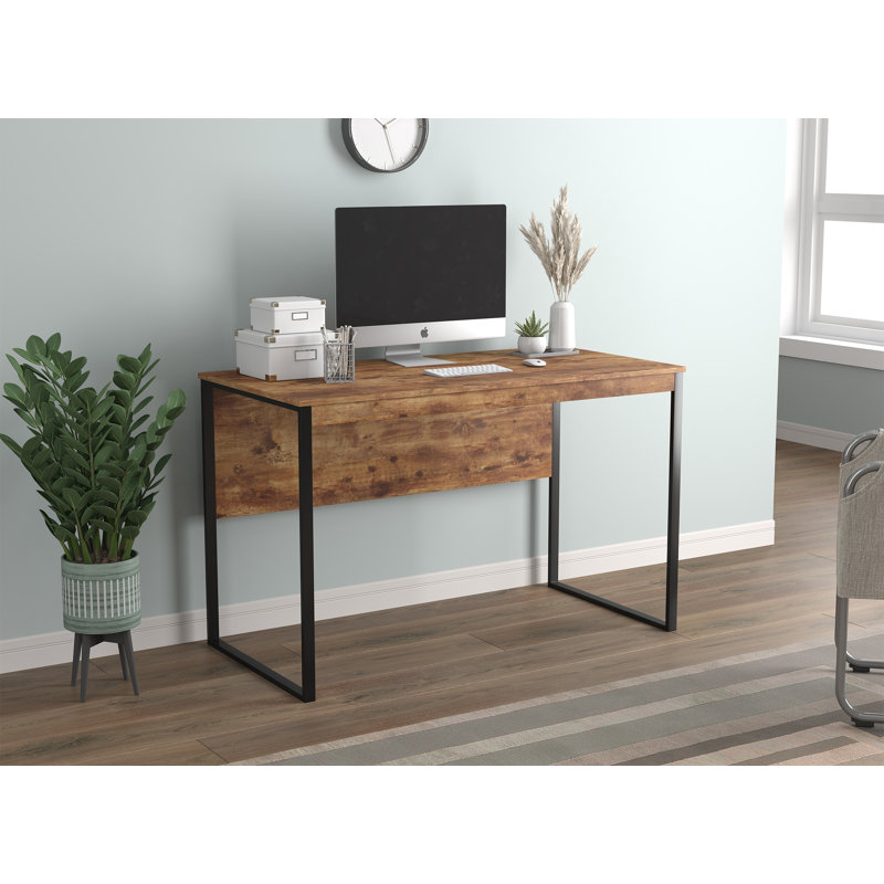 Metal Base Computer Desk