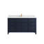 Meuble-lavabo double 60 po