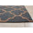 Creon Midnight Gray Hand Tufted Dark Gray Traditional Trellis Wool Area Rug