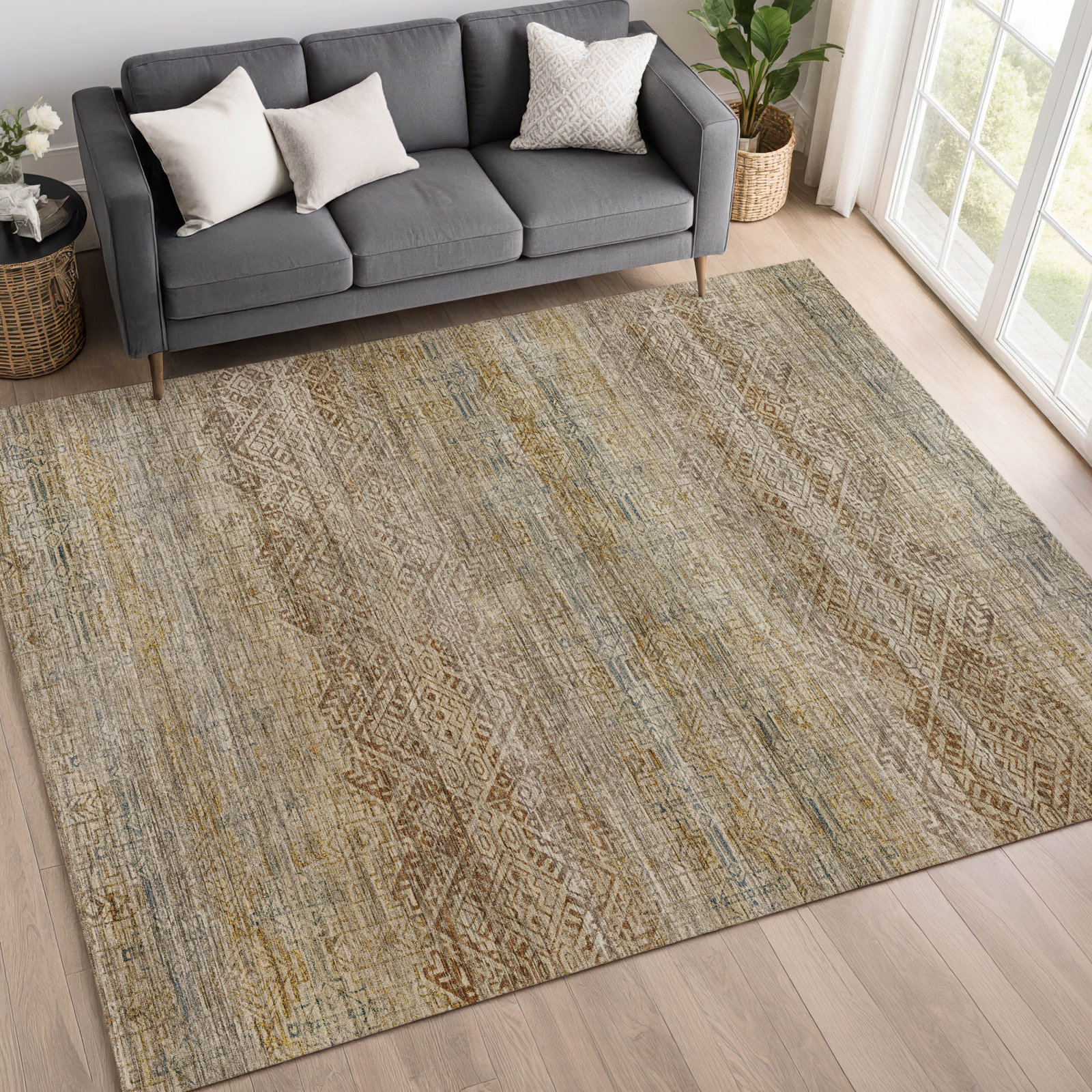 Rug, 3' x 5', Linen