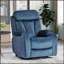 Fauteuil inclinable électrique pour personnes âgées avec télécommande, canapé en tissu confortable et réglable-758258578