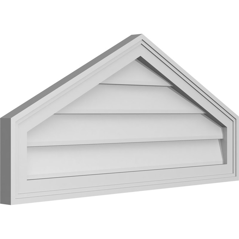 Ventilateur à pignon en uréthane non-fonctionnel Signature, H 16 po x l 34 po x P 1,5 po