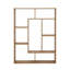 Koll 160cm H x 120cm W Geometric Bookcase