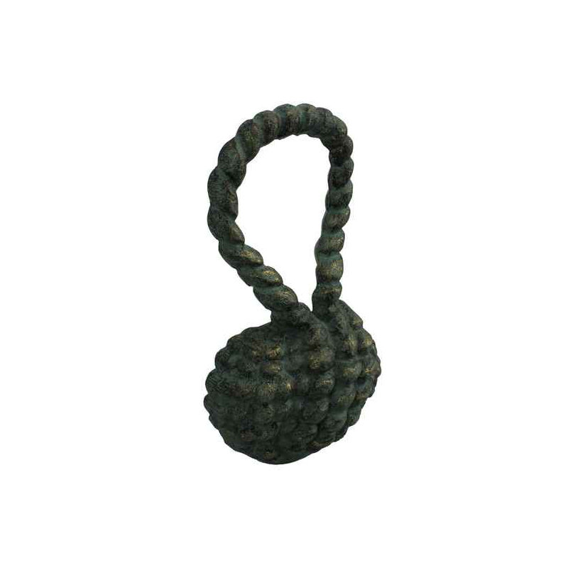 Butée de plancher pondérée en fer moulé, Bronze antique