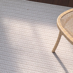 Dovecove Tommy Natural Indoor / Outdoor Area Rug | Wayfair