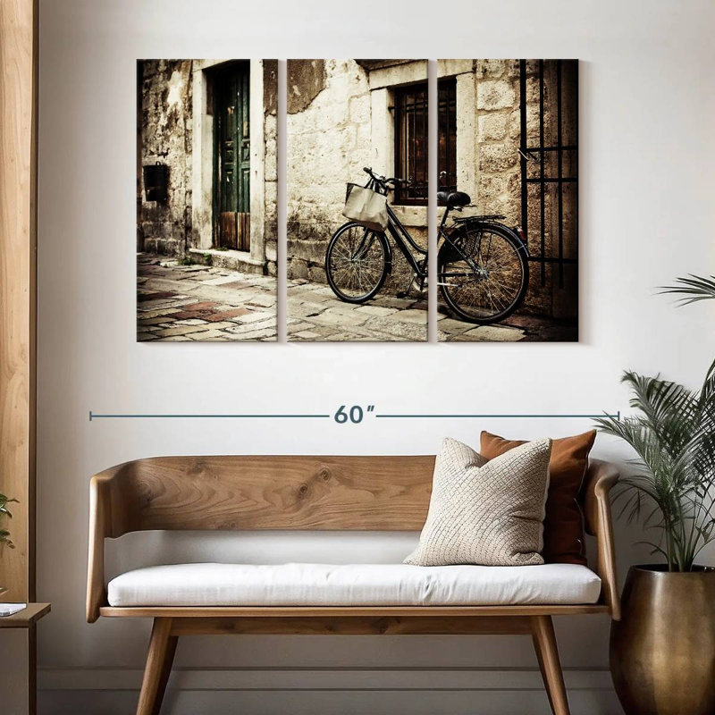 Mehar Bicycle Delivery, 32" H x 50" W