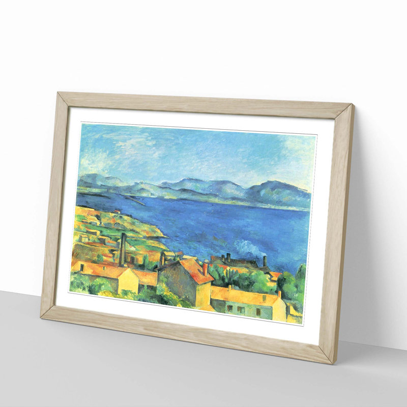 Paul Cezanne - Single Picture Frame Painting, Oak