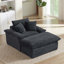 Fauteuil d'appoint avec repose-pieds-943527420