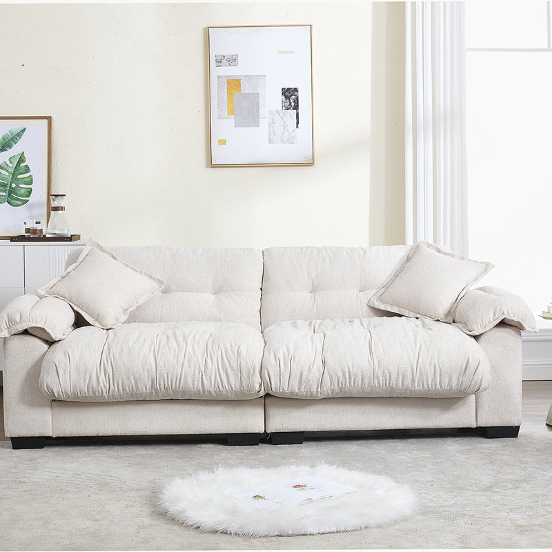 Canapé 3 places Casual , Beige