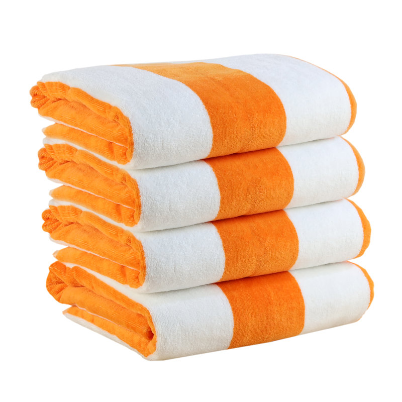 Lightweight Beach Towel, Yellow/Orange