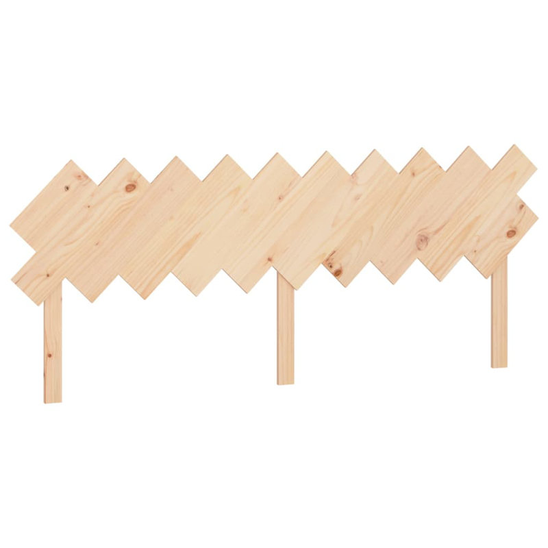 Solid Wood Headboard, 196 x 80.5 cm, Brown