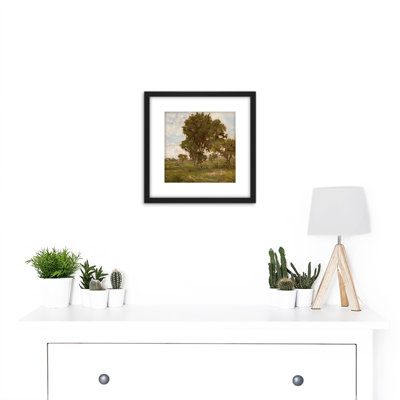 Inness The Elm Tree C1880 by George Inness - Single Picture Frame Painting
