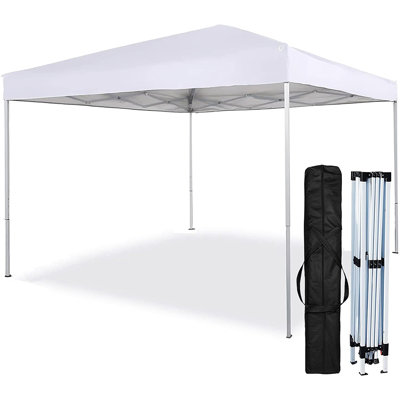 120'' W x 120'' D Steel Pop-Up Canopy