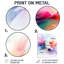 «Celestial Flow Of Watercolor Ink I», art mural abstrait en métal, impression abstraite à l'encre liquide-88887510
