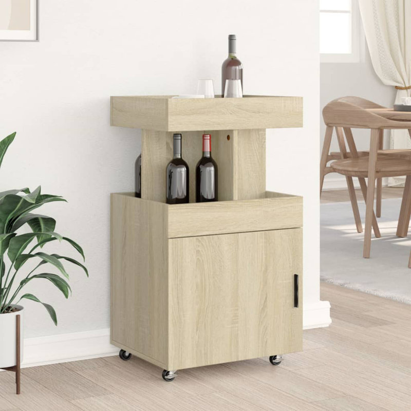 Shuan 50cm Bar Cabinet, Sonoma Oak