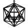 Loomis 3 - Light Dimmable Geometric Chandelier