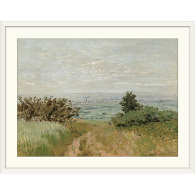 Vue de la plaine d'Argenteuil depuis la colline de Sannois, 1872, musée d'Orsay par Claude Monet - reproduction d'art