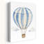 Whimsical Hot Air Balloon Dreamy Whimsical Abstract Landscape Nature Wall Art Print 1 Piece Wrapped Canvas Wall Art-1712173013