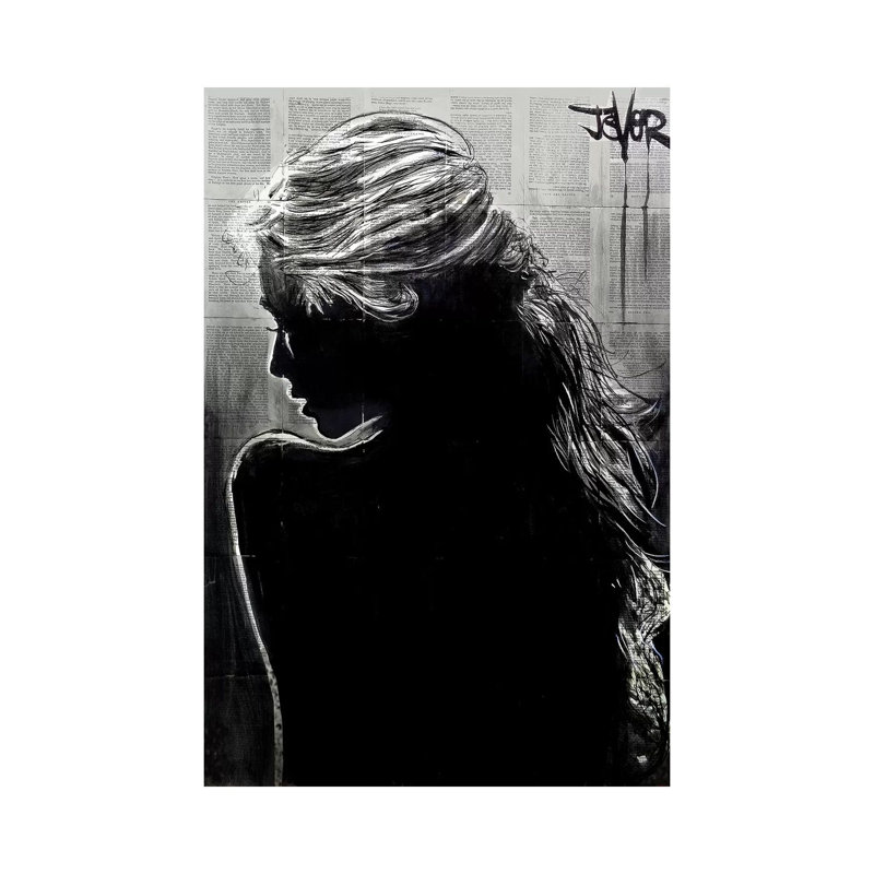 Shy Harmonic by Loui Jover - Wrapped Canvas Print, 20.32 cm H x 30.48 cm W