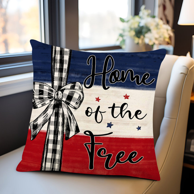 Housse pour taie d'oreiller de la fête de l'Independence