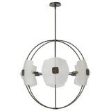 Astra Orb Large Pendant - Vintage Platinum