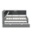 Lit plateforme avec tablettes, lit gigogne et tête de lit-1411058210-1411058209