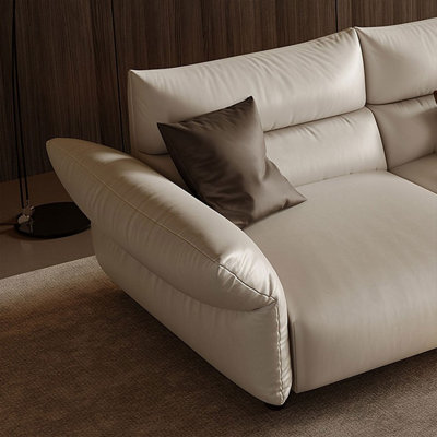 Modern and simple cowhide sofa
