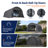 12 ft. W x 24 ft. D Heavy Duty Dome Carport Galvanized Steel Frame Anti Snow