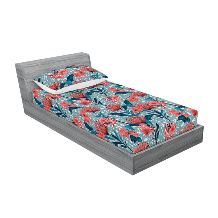 Drap-housse et taies décoratives 3 pièces Ambesonne