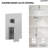 Pressure Balanced 10" Rainfall Shower System, Dual Rain Shower Heads with Rough-In Valve-92871750