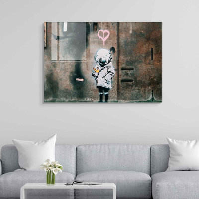 Boze Wall Decor on Tempered Glass