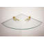 Tablette d'angle en verre-67637685