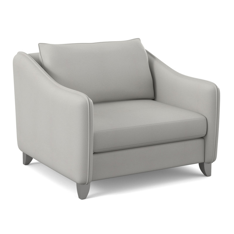 Monterey Outdoor Lounge Chair, Light Grey Vinyl 6503-010