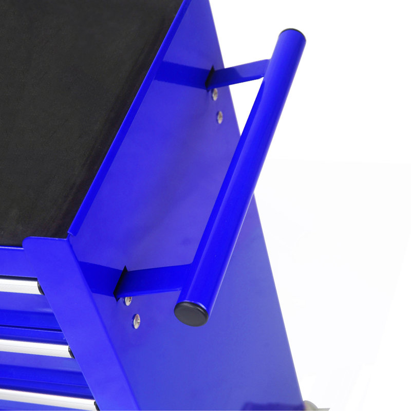 Chariot à outils multifonctionnel avec 4 roulettes, Blue