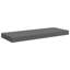 Tablette murale Tablette murale mi-ferme en bois aggloméré gris brillant-128521731