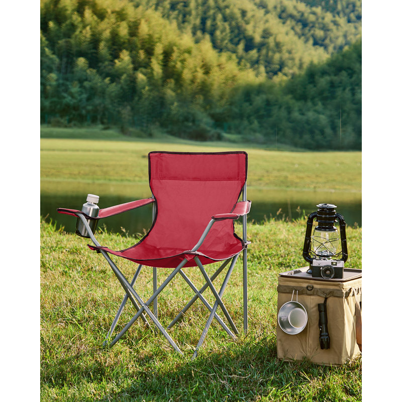 Canalp Folding Camping Chair, Red