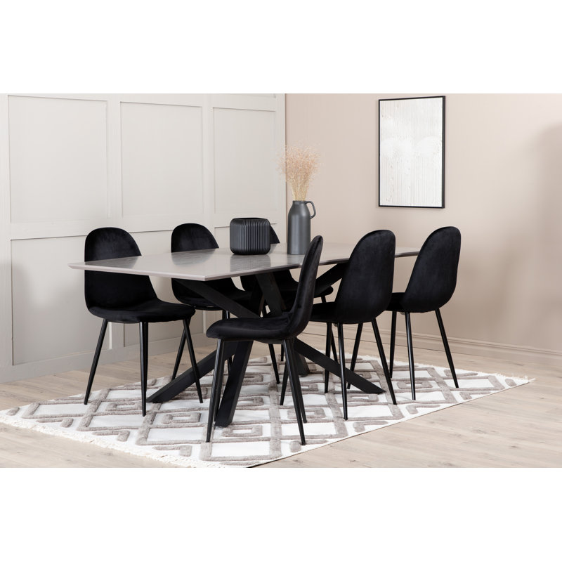 Genoa 6 - Person Dining Set