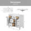Meuble-lavabo simple 36 po avec plateau en résine Philipson