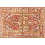 One-of-a-Kind 4'4" X 6'4" 1960s Wool Area Rug in
