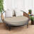 Decorative Indoor Outdoor Waterproof Round Cushion Cover, Patio Bar Stool UV Resistant Seat Cover-645192070