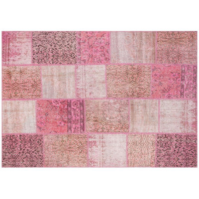 Tapis rose Modern