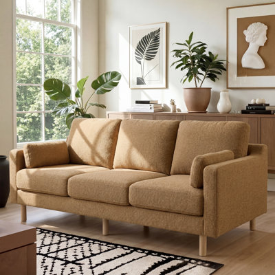 84'' Square Arm Upholstered Standard Sofa