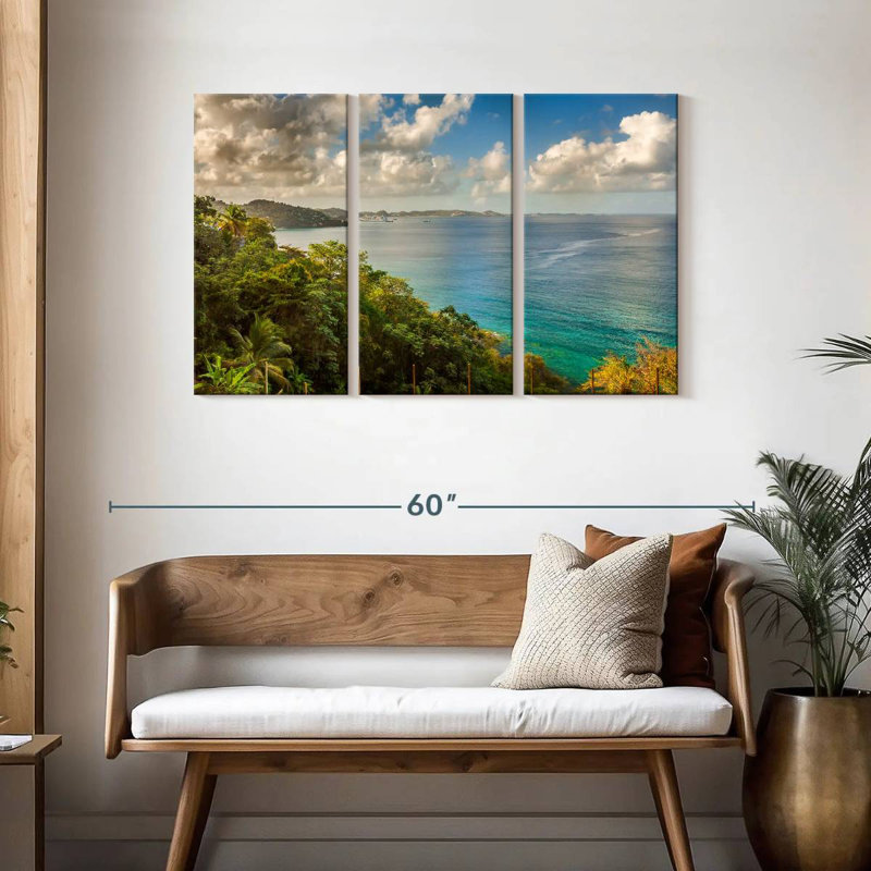 Gillard Grenada Lagoon, 28" H x 45" W
