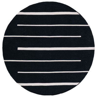 Estremera Hand Woven Cotton Striped Rug
