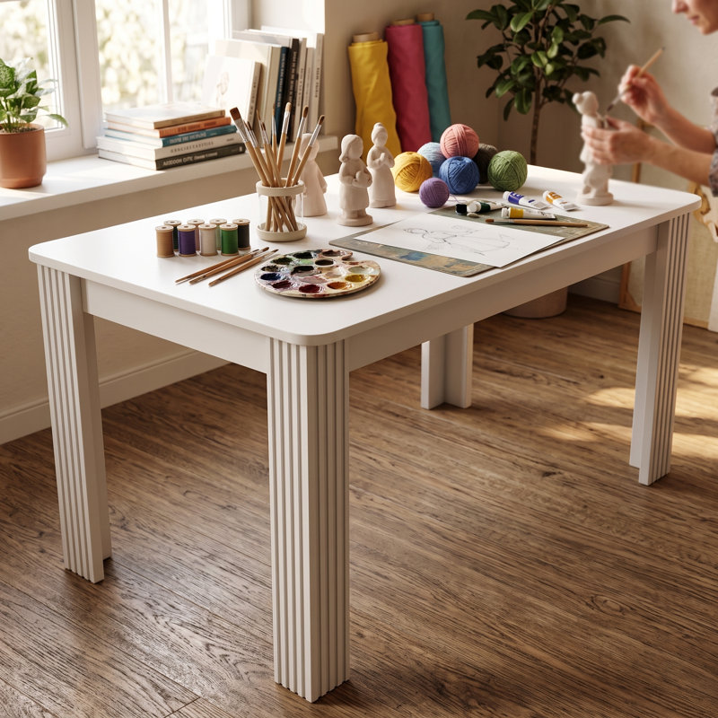 Dining Table, White