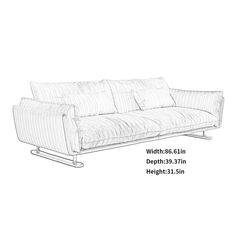 Retro Minimalist Creative Sofa